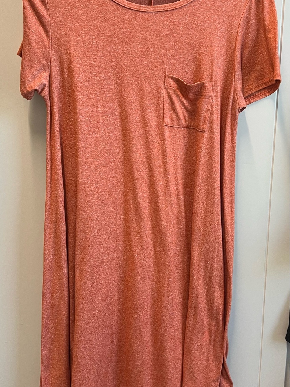 Women’s Short-Sleeve Crew Neck T-Shirt Dress